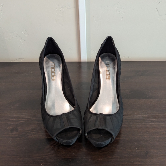 Moda Spana, black, 9, heels - Picture 2 of 4